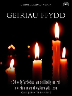 cover image of Geiriau ffydd